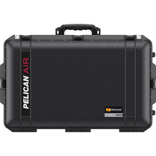 Pelican 1595AirWF Wheeled Hard Case (Black, 56.6L) - Durable Waterproof Travel Case for Camera Equipment, DJ Gear & Tools - Perfect for Air Travel, Outdoor Adventures & Professional Use