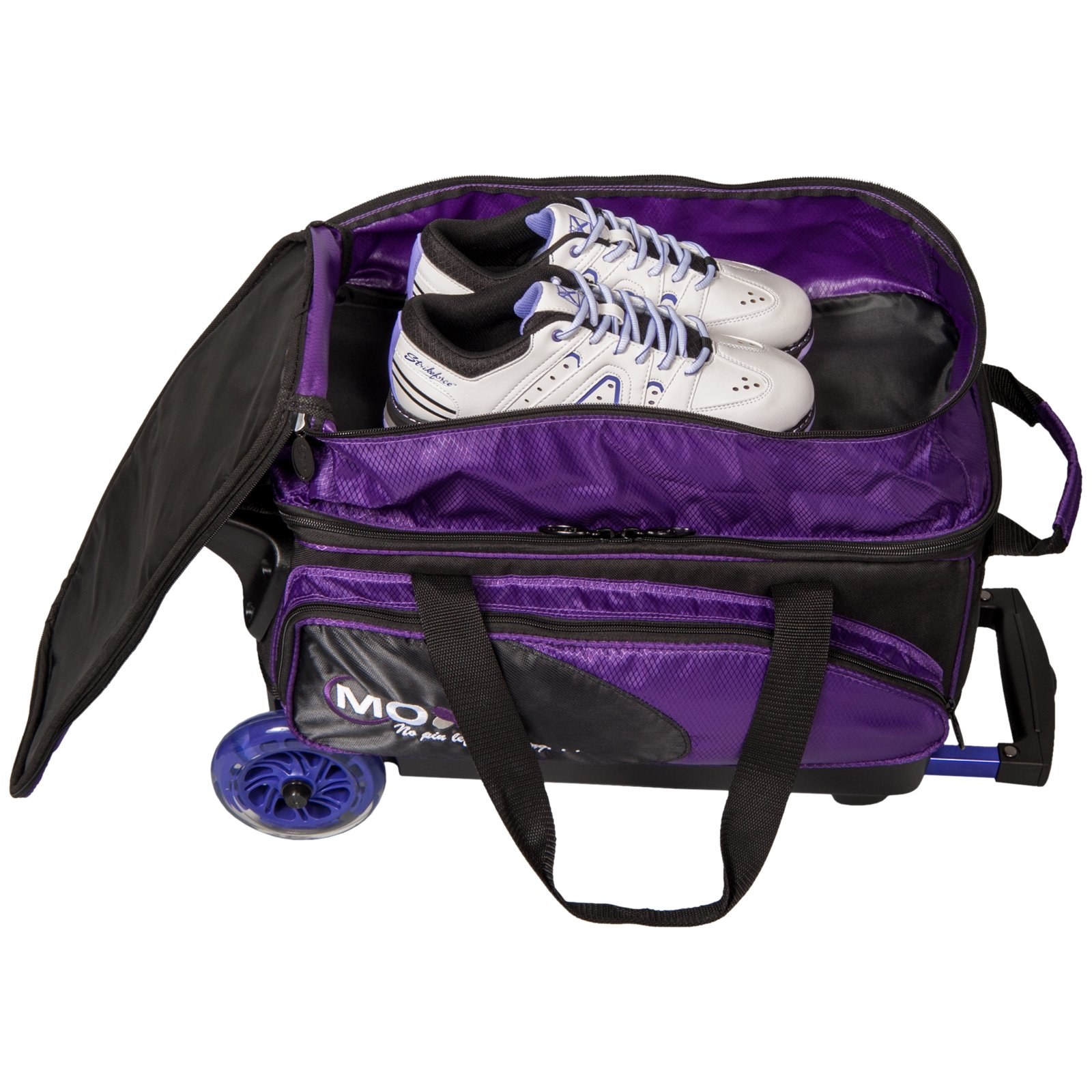 Premium Moxy Blade Double Roller Bowling Bag - Durable & Spacious for Tournaments & League Play - Perfect for Bowling Enthusiasts & Pros