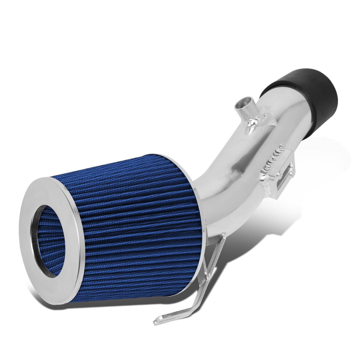 07-12 Nissan Altima V6 Performance Aluminum Short Ram Air Intake System with Blue Cone Filter - Cold Air Intake Upgrade for Better Engine Performance & Fuel Efficiency - Perfect for Street Racing & Daily Driving