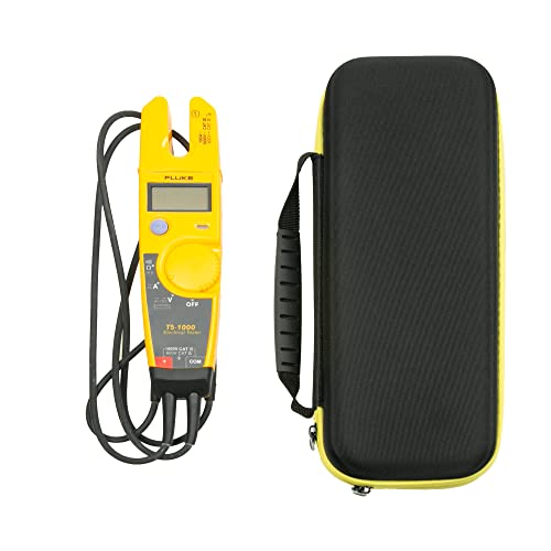 Fluke T5-1000 Electrical Voltage Tester Kit with Non-Contact Current & Continuity Tester | Wide Range & Precise Measurement | Includes ITSPWR Carrying Case | Perfect for Electricians, HVAC & Home Electrical Work