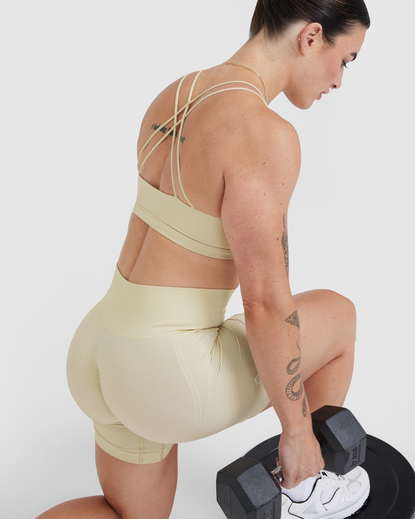 Vanilla Everyday Crossover Bralette - Comfortable Wireless Bra for Women | Perfect for Yoga, Lounge & Daily Wear