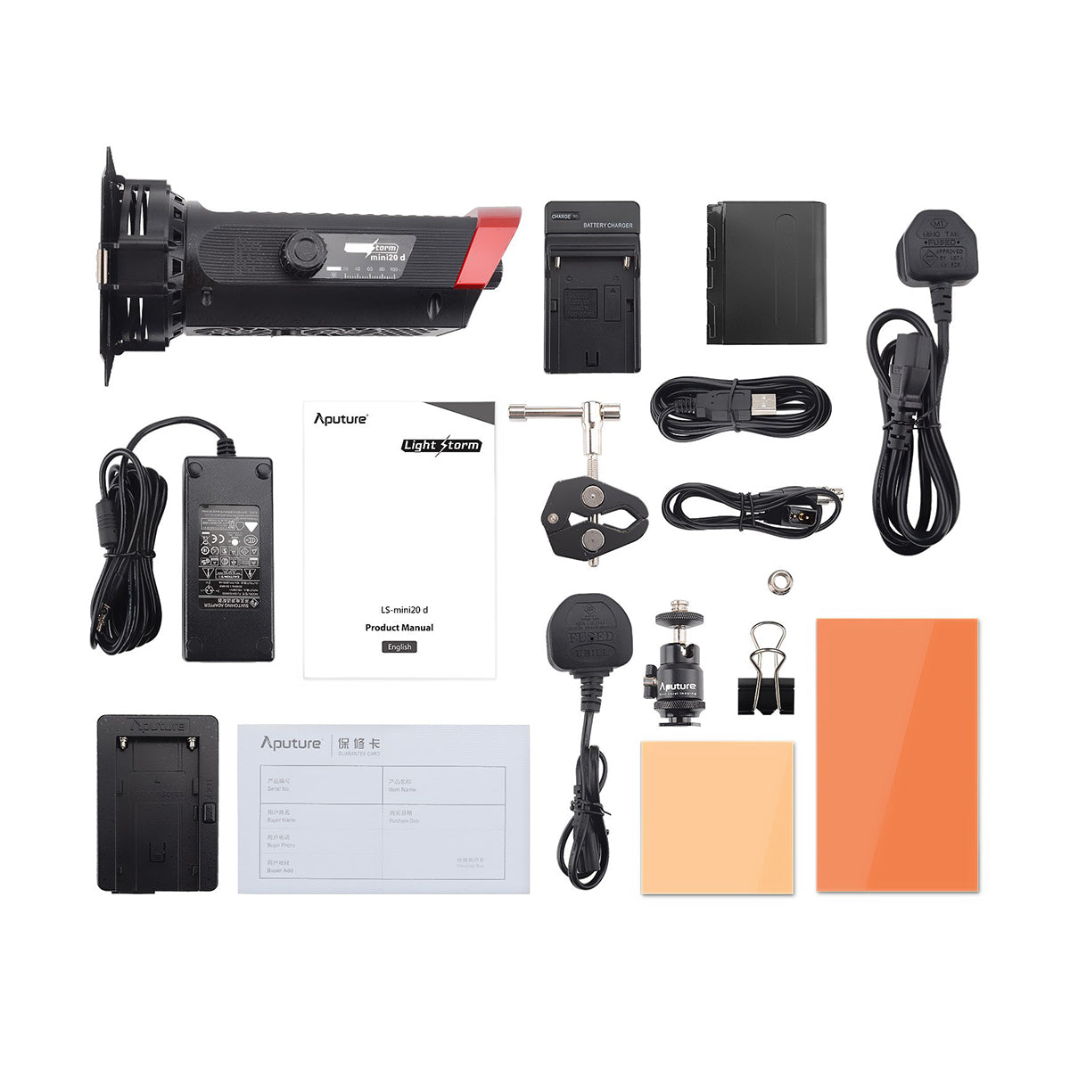 Aputure LS mini20 3 Light Flight Kit (Daylight/Bi-Color) - Professional LED Lighting for Photography, Videography & YouTube Content Creation