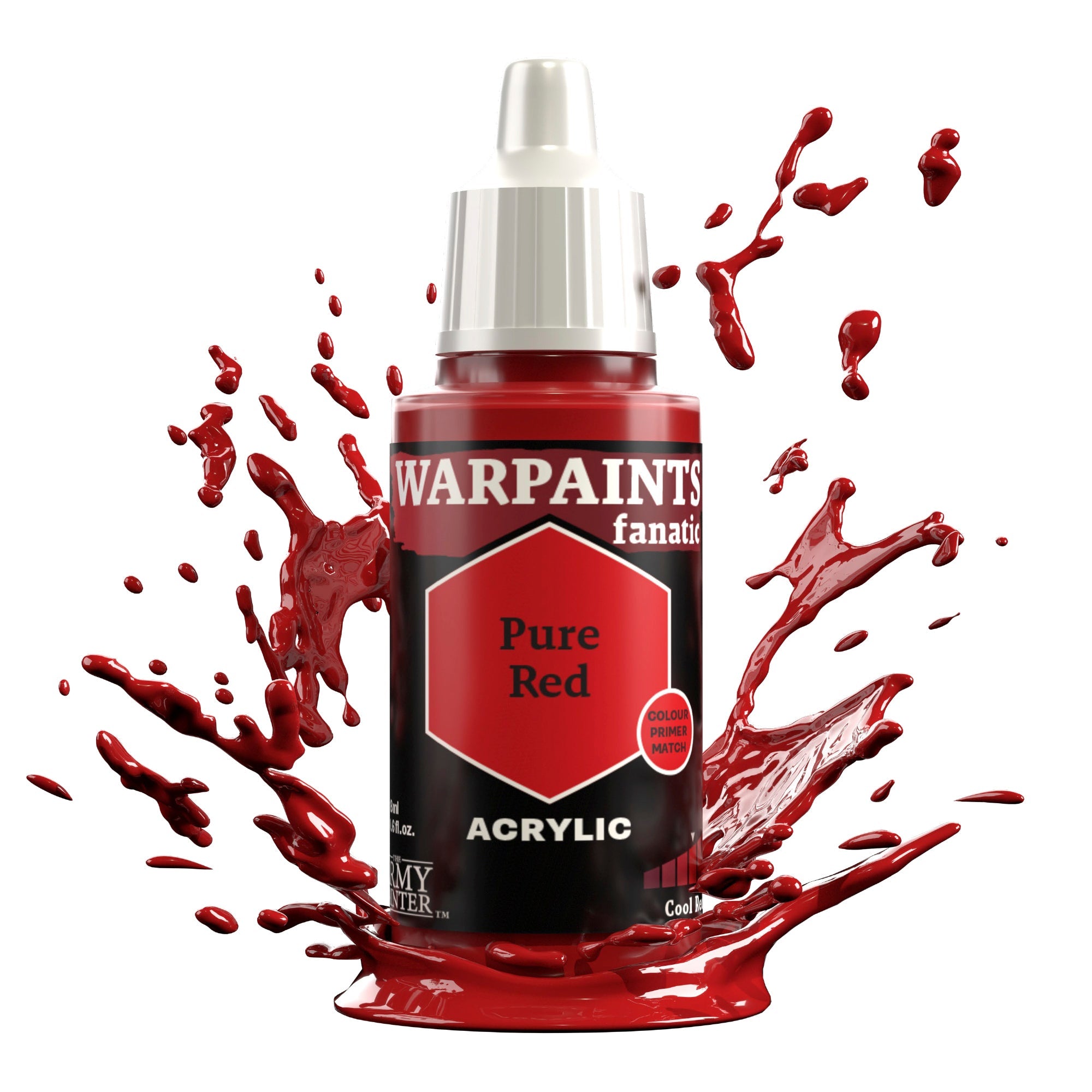 Warpaints Fanatic: Pure Red Lipstick - Long Lasting Matte Finish for Bold Makeup Looks | Perfect for Parties, Date Nights & Special Events