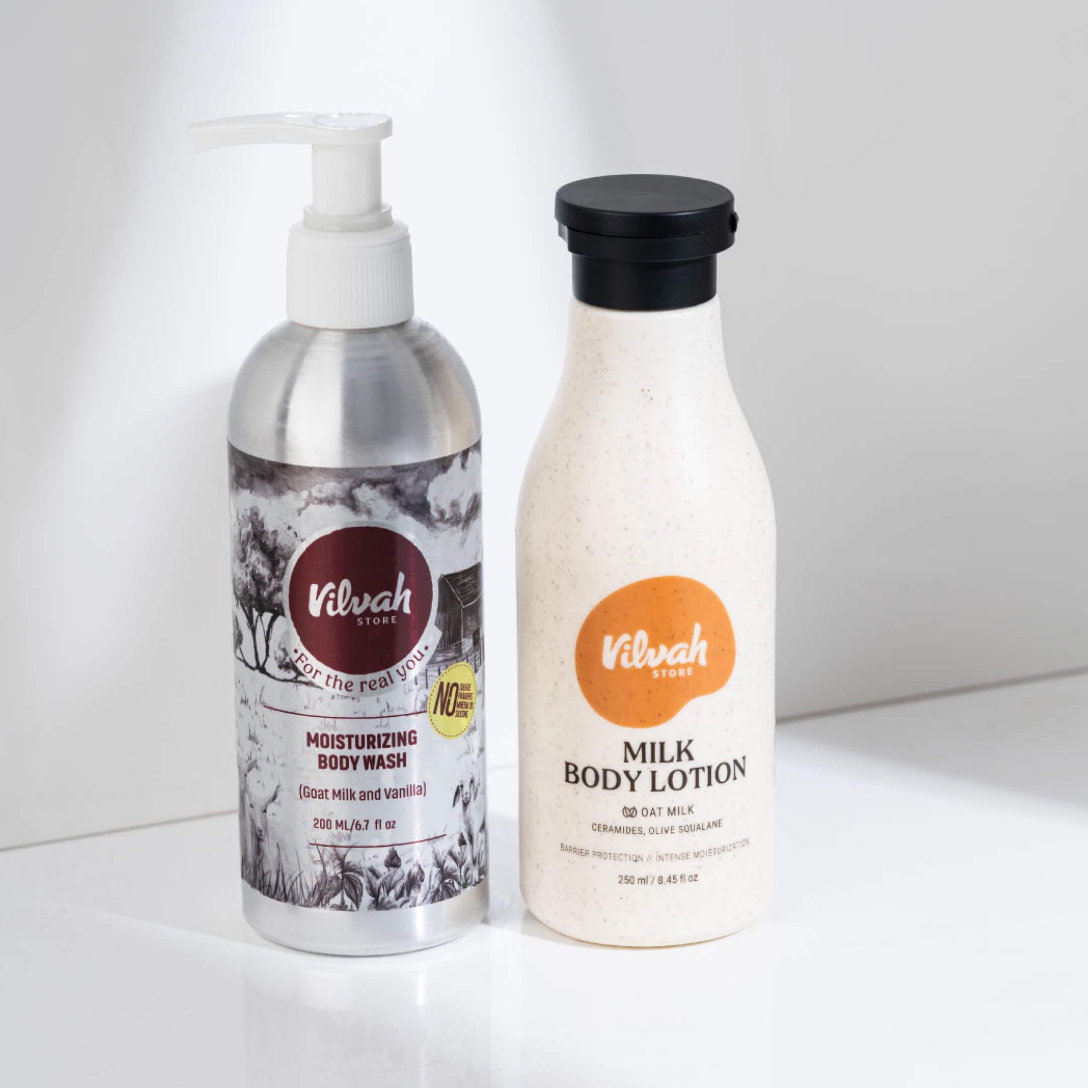Premium Milk Body Kit for Skin Care - Hydrating & Nourishing Lotion for Dry & Sensitive Skin | Perfect for Daily Moisturizing, After Shower & Spa Treatments