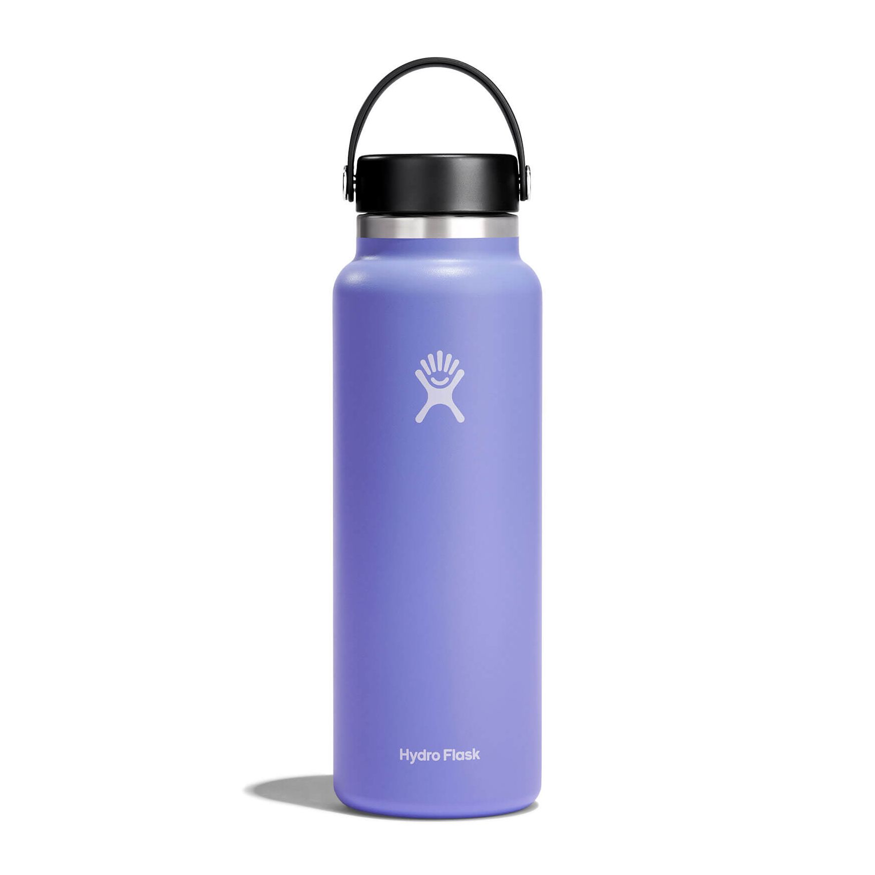 40 oz Wide Mouth Water Bottle with Straw & Handle - Leakproof Stainless Steel Insulated Water Jug for Gym, Hiking & Outdoor Activities - BPA Free Vacuum Flask for Hot & Cold Beverages