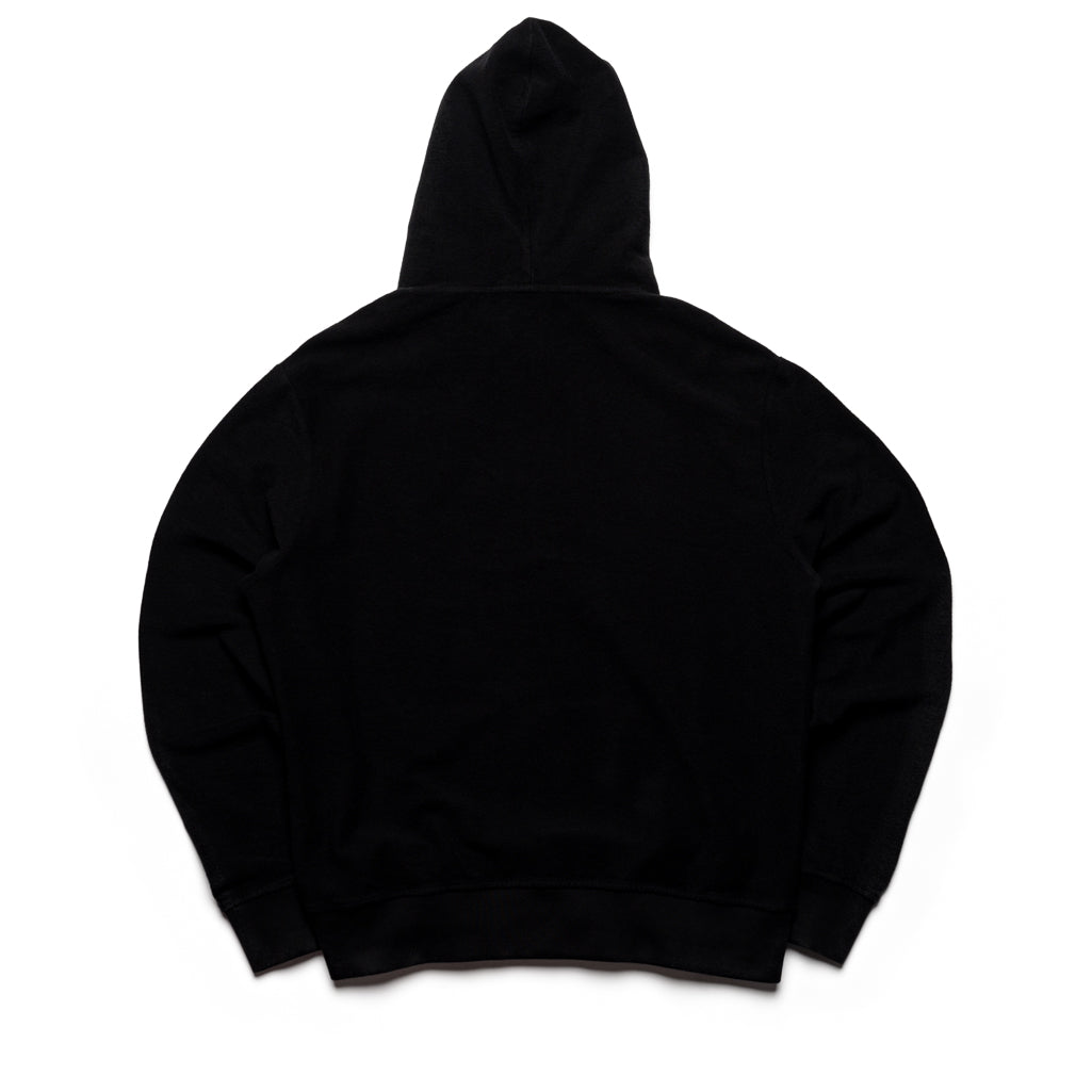 424 FC 1984 Logo Hoodie - Black & White Pullover Sweatshirt for Men | Streetwear Fashion, Casual Wear & Urban Lifestyle