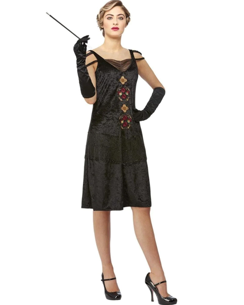 Peaky Blinders Polly Gray 1920s Women's Boxing Costume - Vintage Outfit for Halloween, Cosplay & Themed Parties