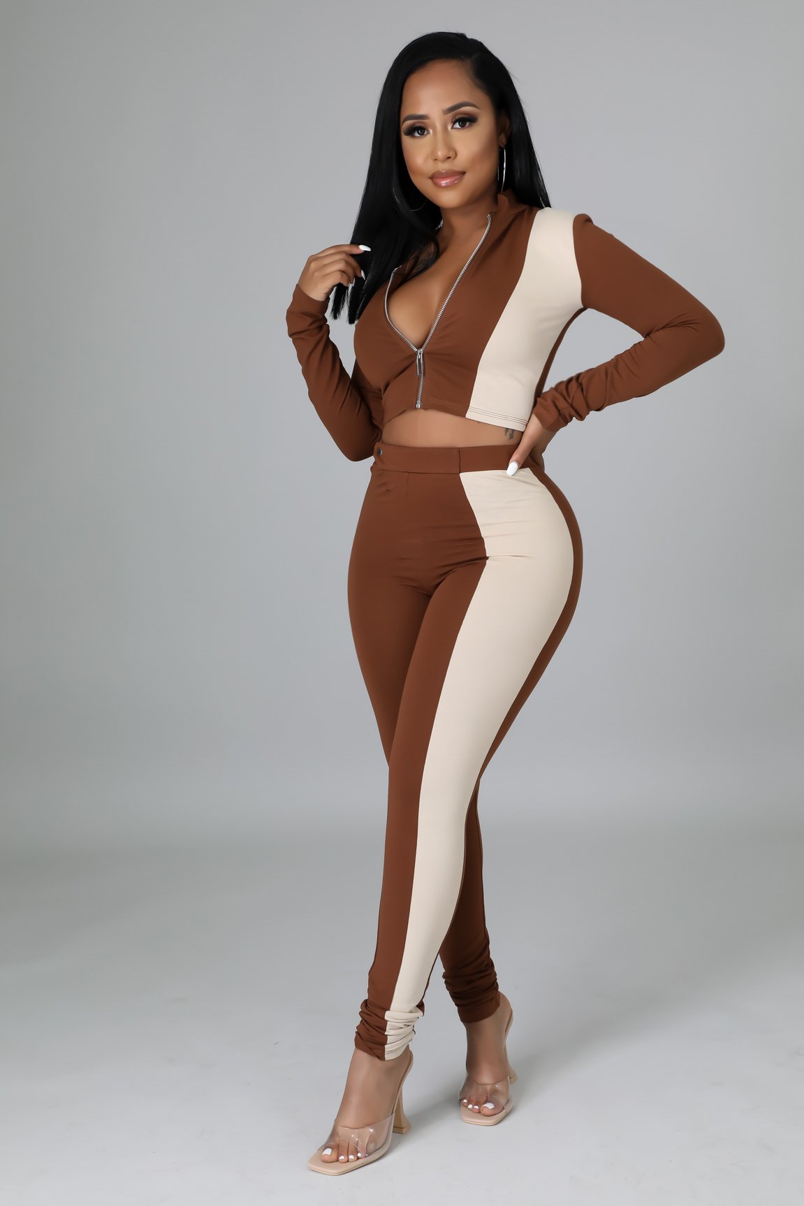 Leena Women's 2 Piece Outfit Set - Casual Summer Tops & Shorts Matching Set | Perfect for Beach Vacation, Weekend Wear & Street Fashion
