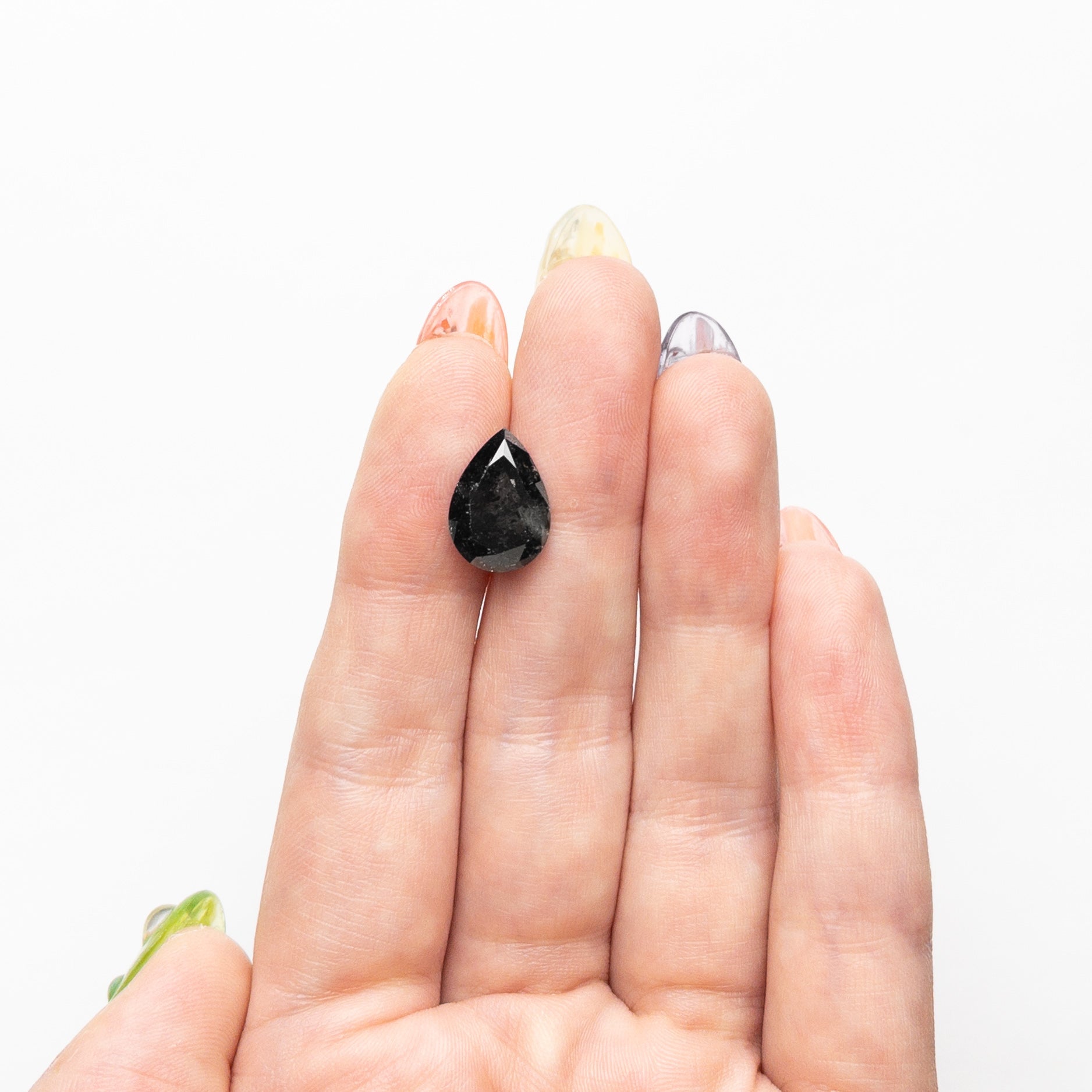 4.61ct Pear Cut Brilliant Diamond - 13.06x9.20x5.11mm (25480-01) | Perfect for Engagement Rings & Luxury Jewelry
