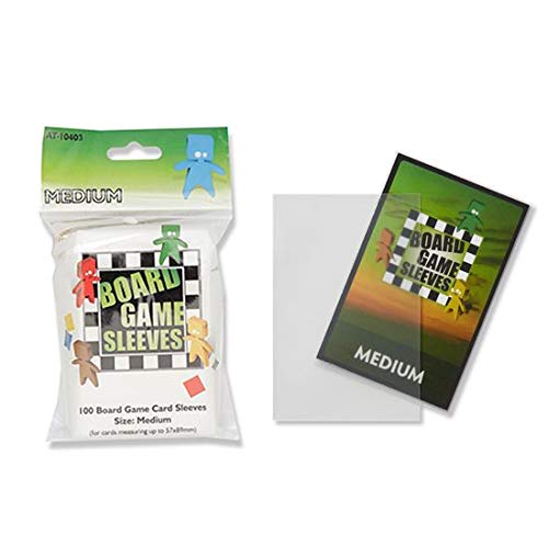 5 Packs Arcane Tinmen Board Game Sleeves - 100 ct Medium Size Card Protectors for MTG, Pokemon & Trading Cards | Premium Value Bundle for Card Game Enthusiasts | Perfect for Game Nights & Card Collection Protection