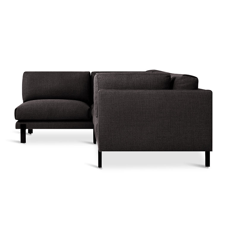 Silverlake Sectional Sofa - Modern L-Shaped Couch with Reversible Chaise, Soft Fabric Upholstery for Living Room, Family Room & Home Theater Comfort