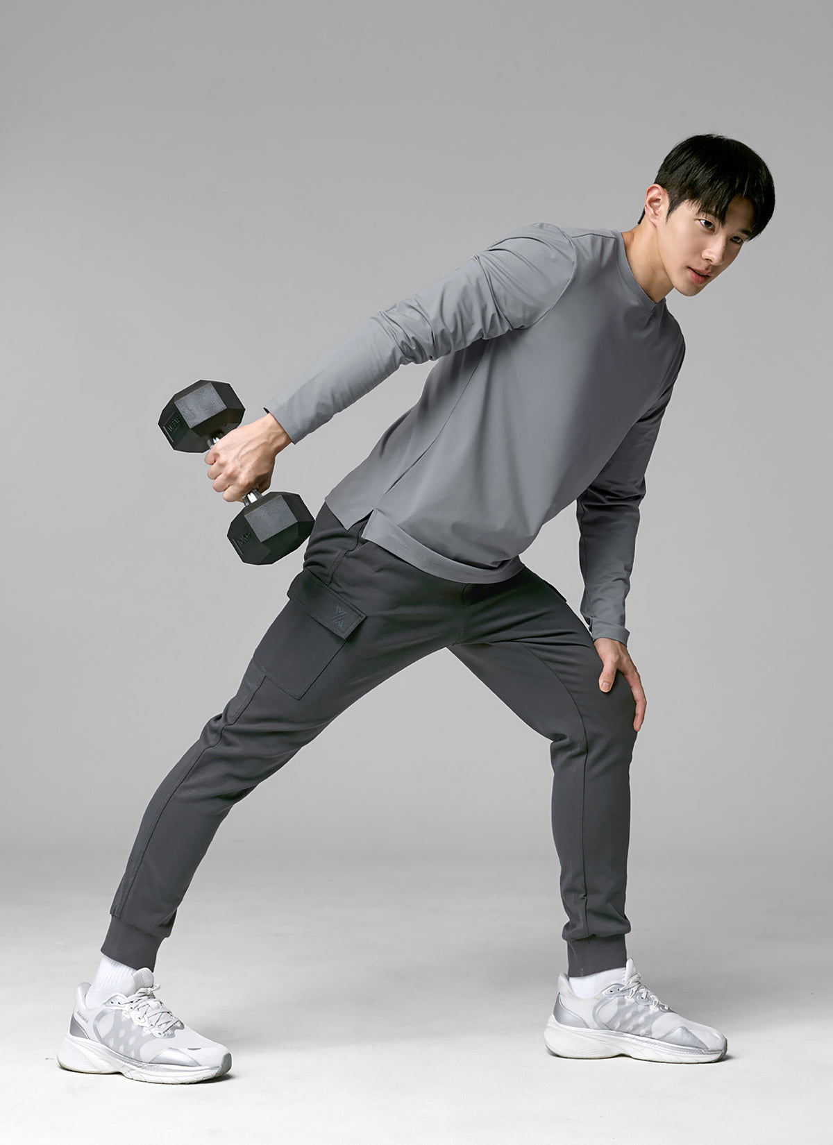 **Banding Flex Cargo Jogger Pants for Men - Comfortable & Stylish Workout, Casual, and Travel Pants - Perfect for Gym, Hiking, and Everyday Wear**