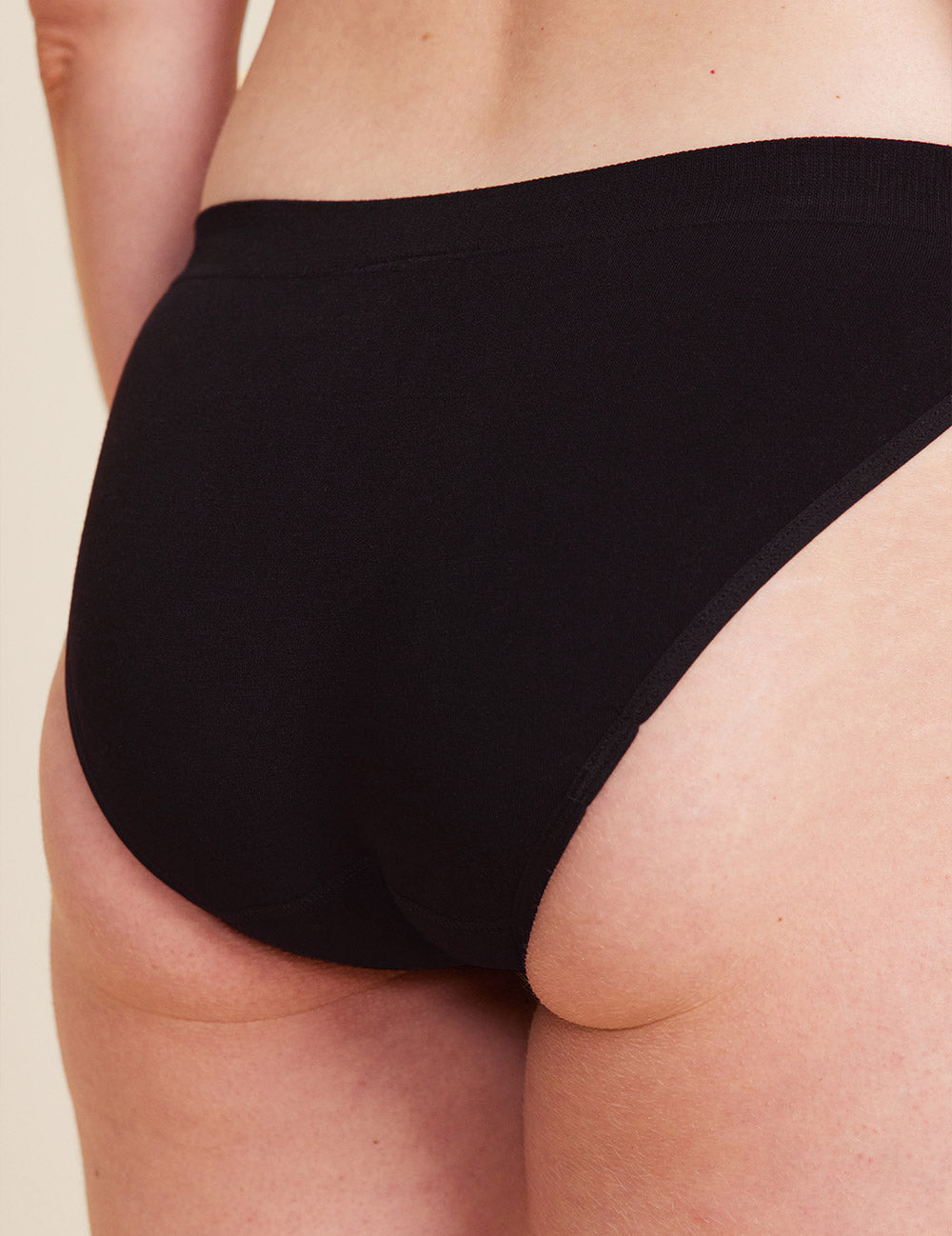 Leak-Proof Period Hipster Bikini Underwear - Lightweight & Comfortable Black Panties for Women | Perfect for Swimming, Yoga & Everyday Wear