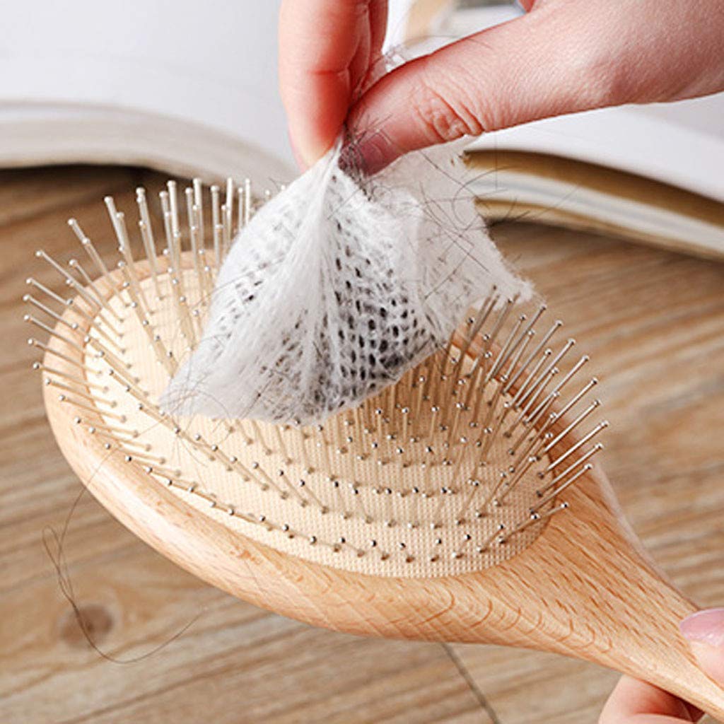 Pet Hair Brush Cleaner Net - 50 PCS Reusable Comb Cleaning Sheets for Dogs & Cats | Easy Grooming Tool for Removing Pet Hair from Brushes | Perfect for Home Pet Grooming & Professional Use