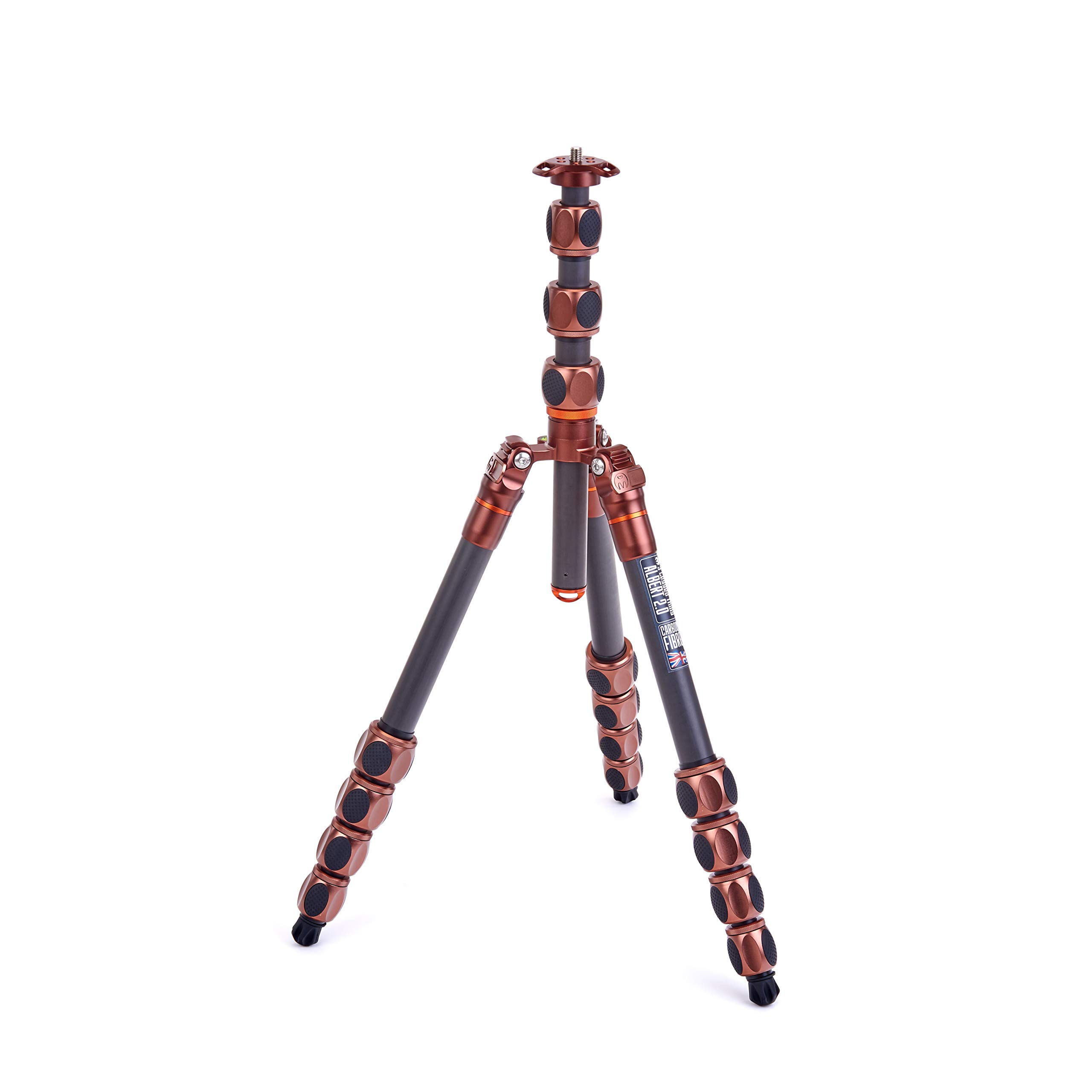 3 Legged Thing Albert 2.0 Carbon Fiber Travel Tripod - Lightweight Compact Tripod System with 70