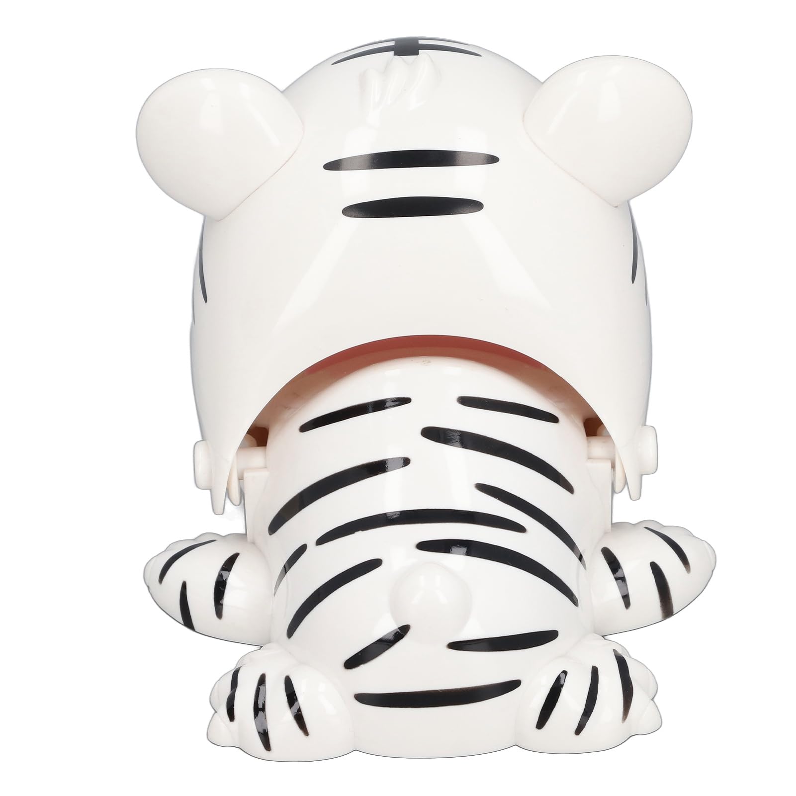 Interactive Cartoon Animal Dentist Teeth Toy with Rotating Wheel - Stress Relief & Anxiety Toy for Hand-Eye Coordination - Fun Biting Finger Toy for Kids (White) | Perfect for Sensory Play, Dental Education & Toddler Learning Activities
