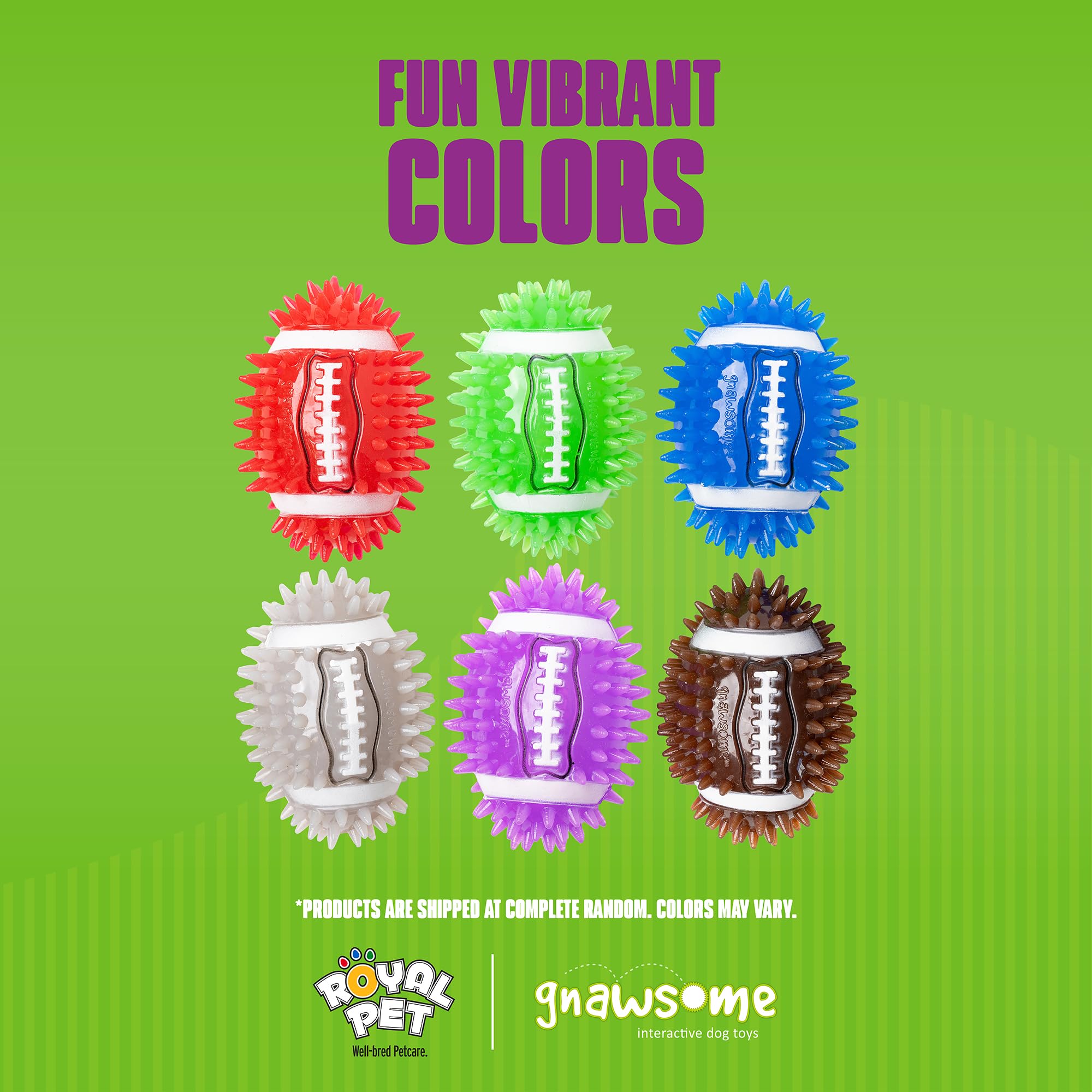 Durable Dog Chew Toys for Heavy Chewers - BPA-Free Football with Squeaker - Dental Care & Playtime Fun