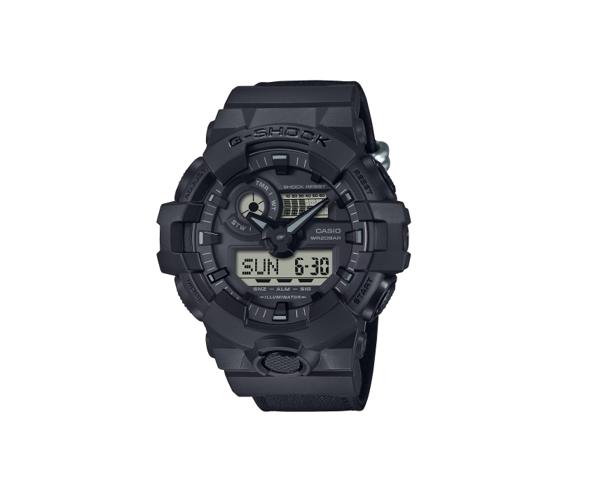 G Shock Analog Digital Shock Resistant Black Dial Men's Watch GA700BCE 1A
