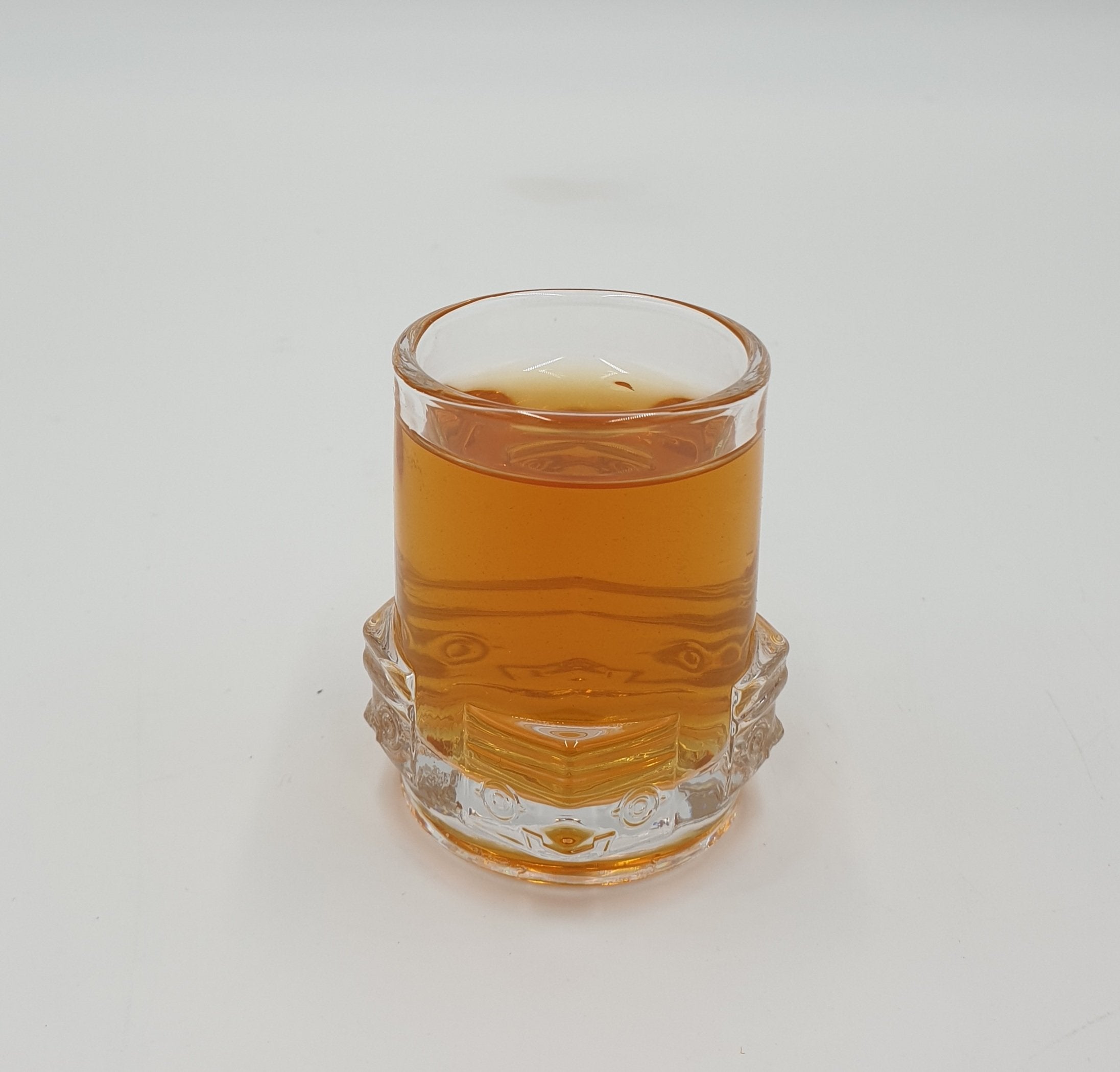 2.25x1.5 Inch Premium Clear Shot Glass - 1 PC Barware for Whiskey, Tequila, Vodka - Perfect for Parties, Home Bars & Cocktail Making