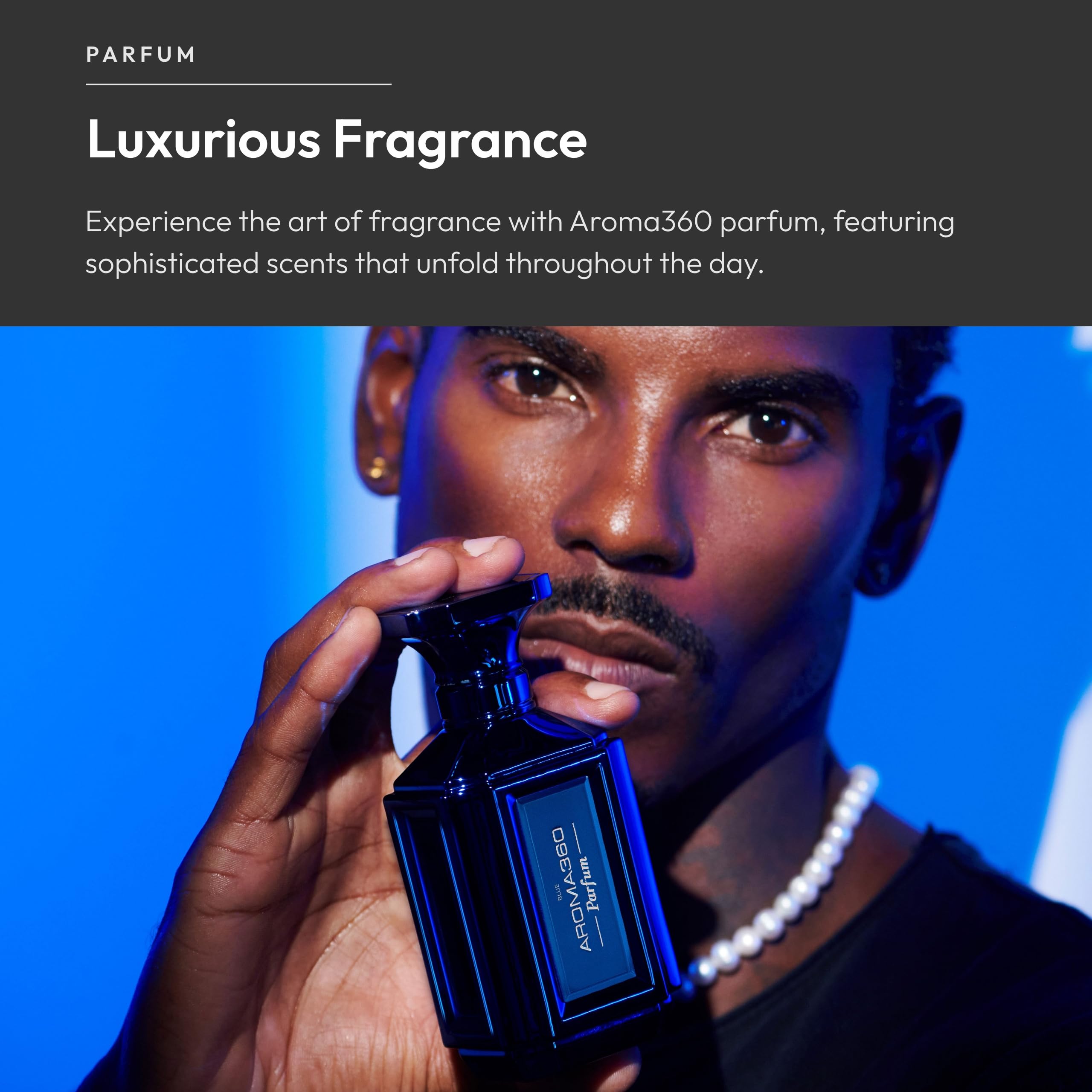 Aroma360 Premium Unisex Eau de Parfum - Luxury Cologne & Perfume for Men & Women - Long-Lasting Fragrance Oil for Date Night, Office & Special Occasions