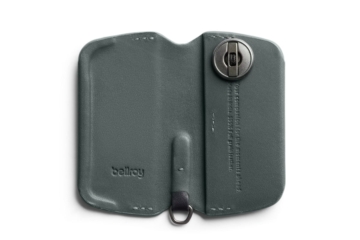 Bellroy Key Cover Plus Third Edition - Premium Leather Key Organizer for Keys, Cards & Cash | Slim & Durable RFID Protection | Perfect for Travel, Work & Everyday Carry (EDC)