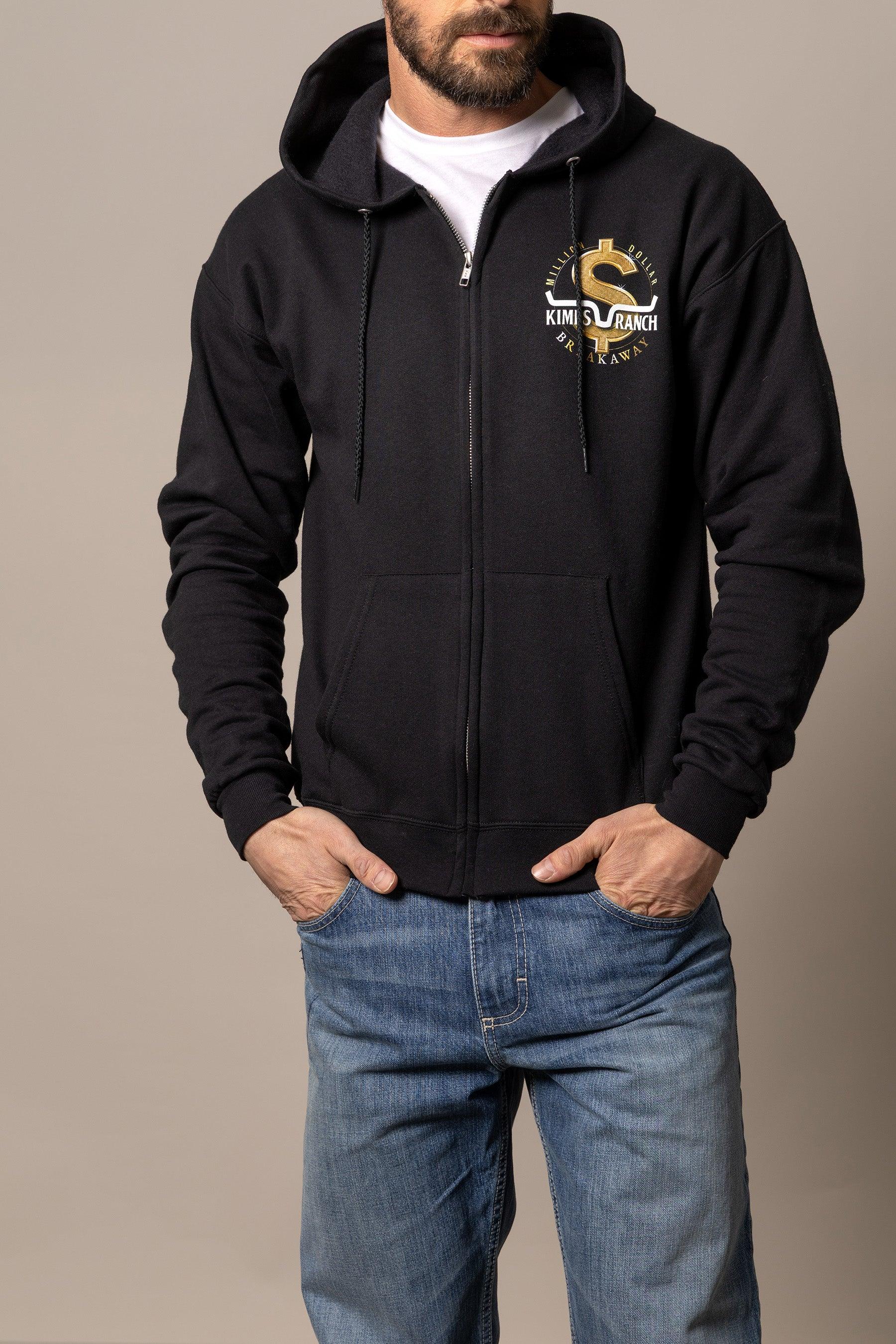 MDB 24 Unisex Zip Up Hoodie - Stylish & Comfortable Pullover for Men & Women - Perfect for Casual Wear, Gym, and Outdoor Activities
