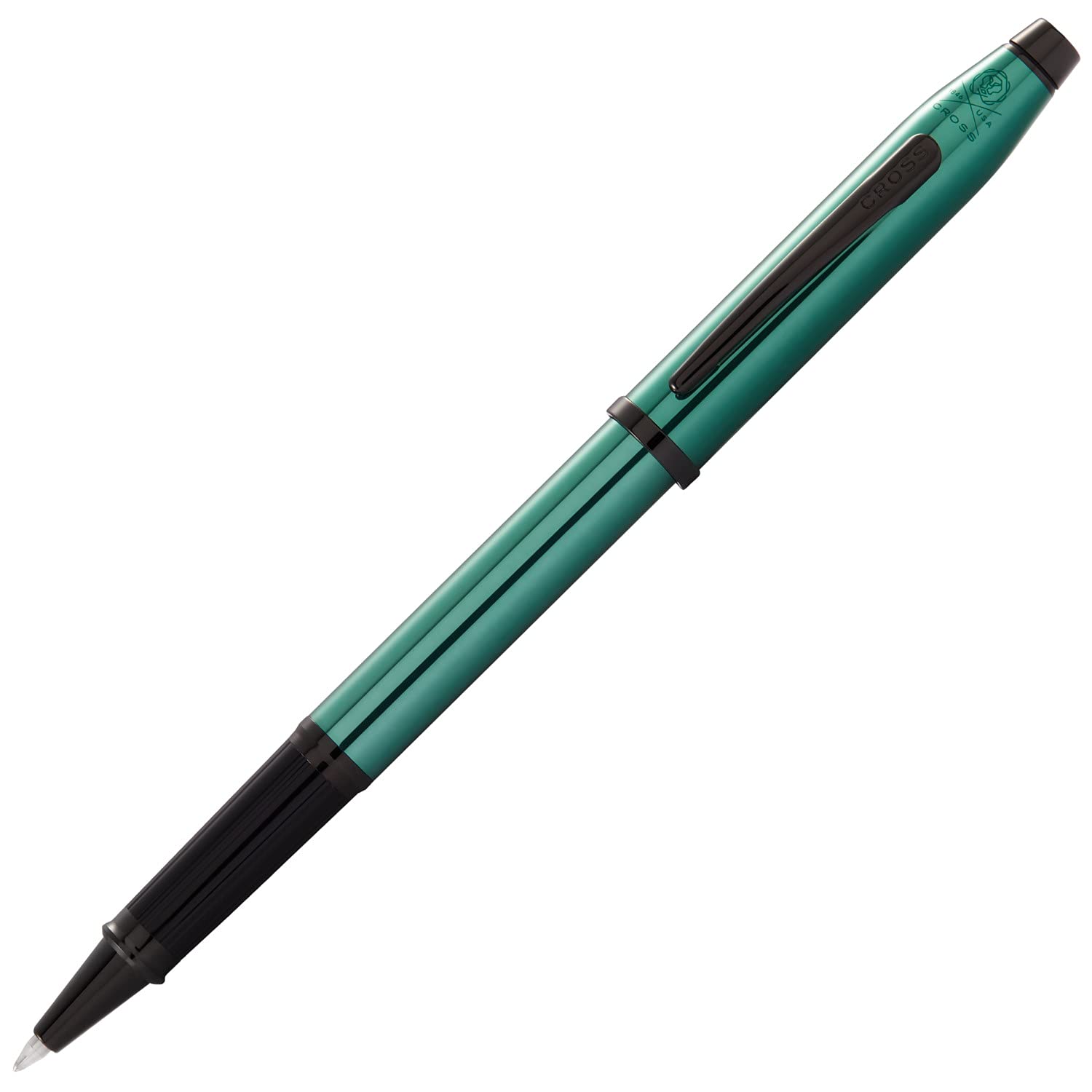 Cross Century II Refillable Gel Ink Rollerball Pen - Medium Point, Translucent Green Lacquer with Luxury Gift Box | Premium Writing Instrument for Office, Business Gifts & Signature Documents