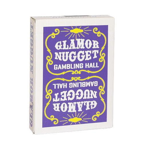 Premium Glamor Nugget Playing Cards - Elegant & Durable Poker Deck for Magic Tricks, Card Games, and Casino Nights | Perfect for Parties, Family Gatherings, and Professional Performances