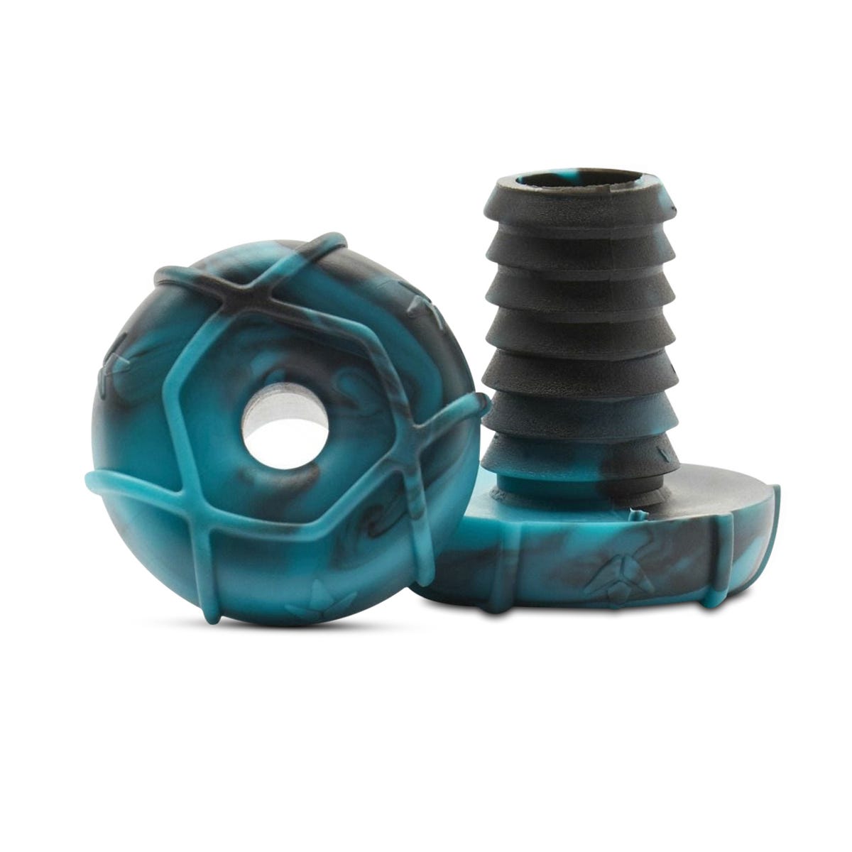 Premium Envy Nylon Bar Ends - Lightweight Aluminum Motorcycle Handlebar Grips for Harley, Honda, Yamaha - Perfect for Cruiser, Touring & Street Bikes