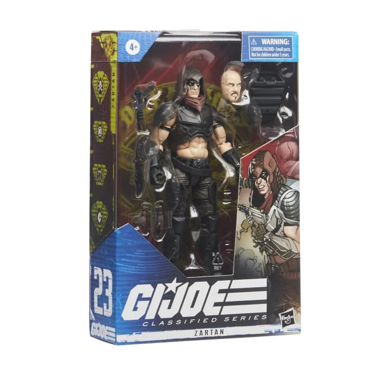 G.I. Joe: Classified Series Zartan Action Figure - Collectible 6-Inch Military Toy for Fans & Collectors - Perfect for Display, Play, and Cosplay