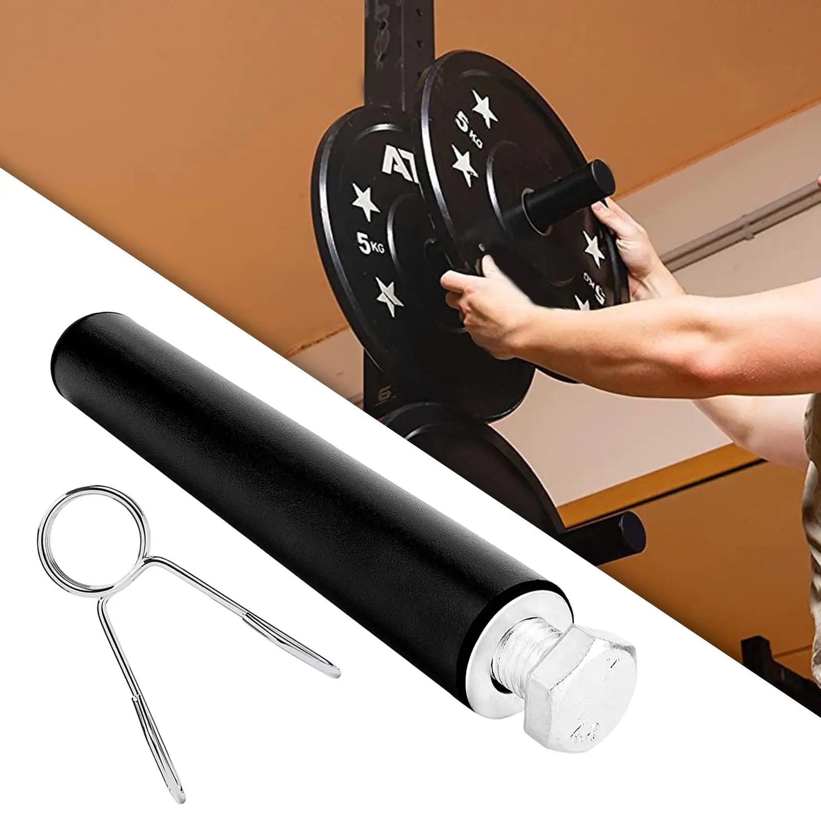 Power Squat Rack Holder - Heavy Duty Home Gym Equipment for Strength Training | Perfect for Squats, Bench Press & Weightlifting in Small Spaces