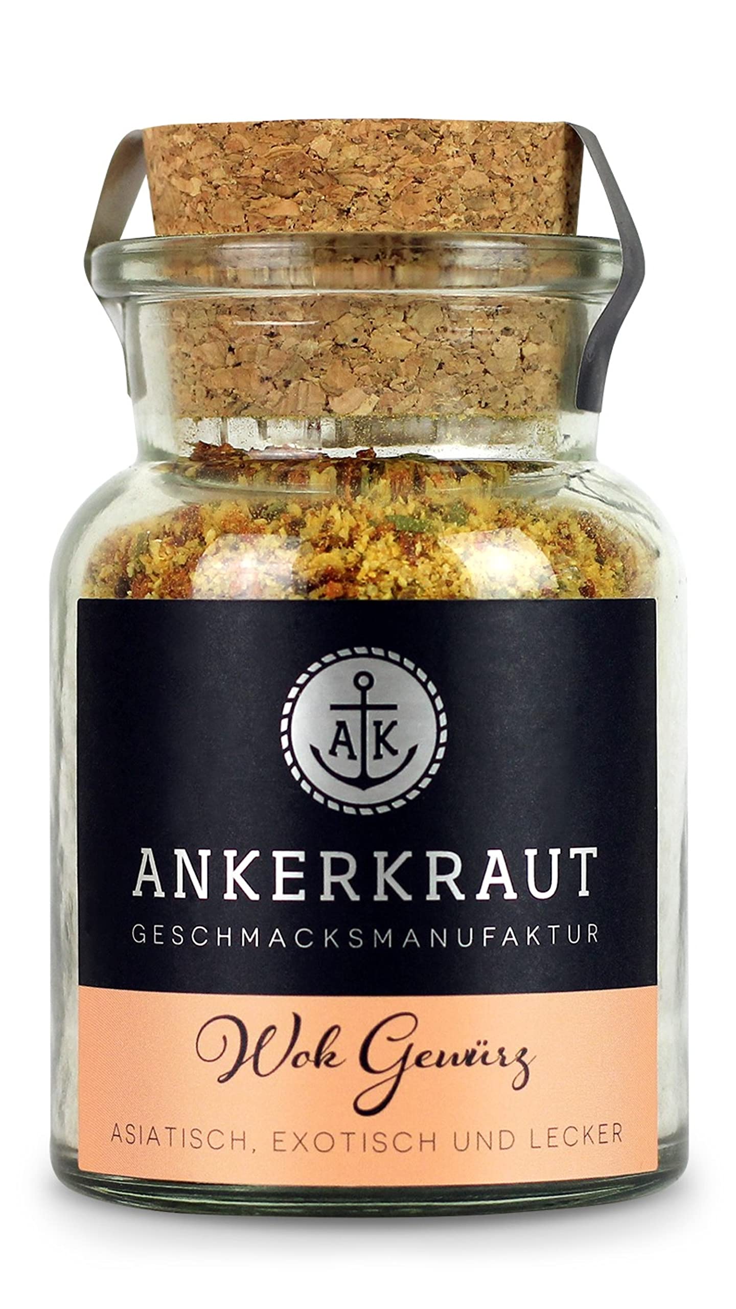 Ankerkraut Premium Gift Set for Herbs & Spices Lovers - Gourmet Salt, Wok Seasoning & Apple Pie Spice - Perfect Gift for Friends & Family - Deluxe Box with Ribbon - Ideal for Cooking, Baking & Home Decor