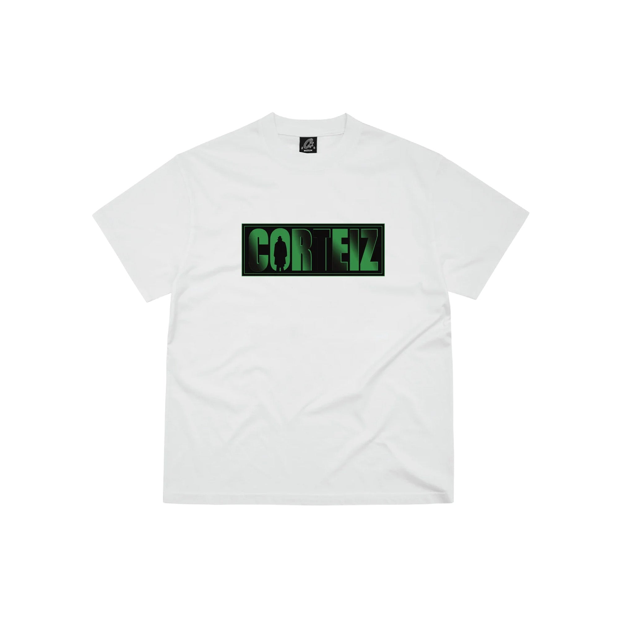 Corteiz Shadow Man T-Shirt - White | Streetwear Fashion for Men | Perfect for Casual Wear & Urban Style