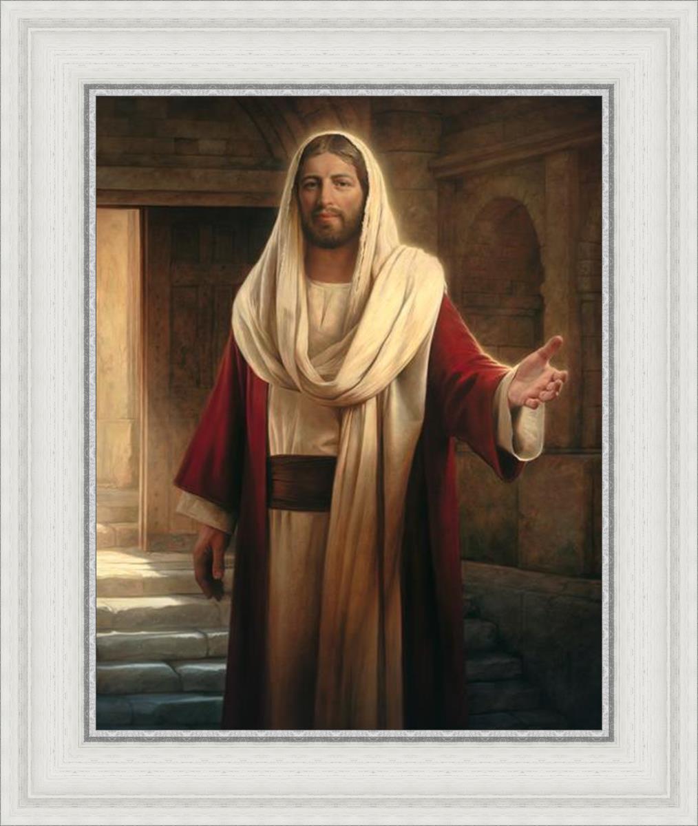 Come Follow Me by Howard Lyon - Inspirational Christian Art Print for Home, Church & Office Decor