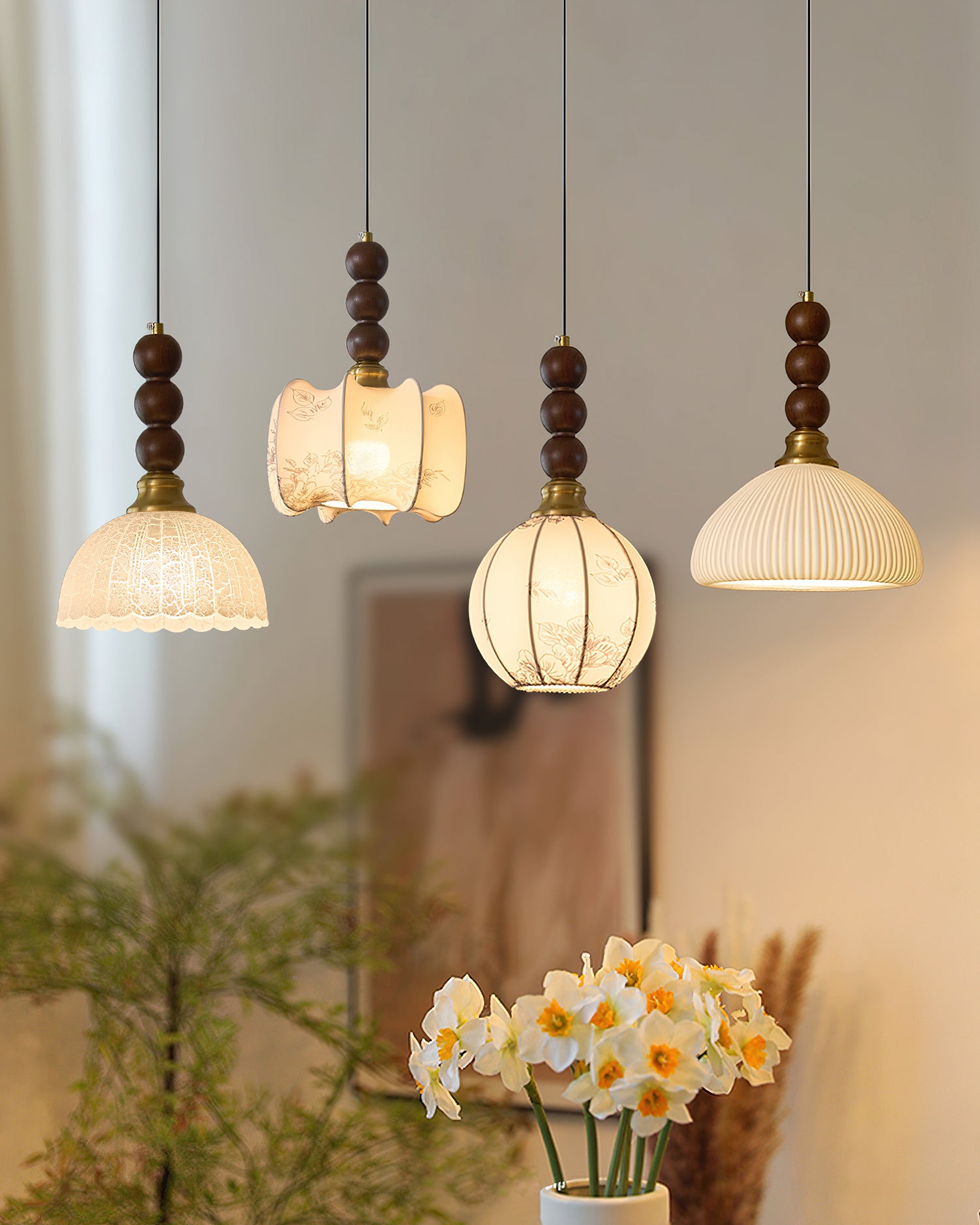 Celine Pendant Lamp - Modern Hanging Light Fixture for Dining Room, Kitchen, or Bedroom | Elegant Ceiling Lighting for Home Decor