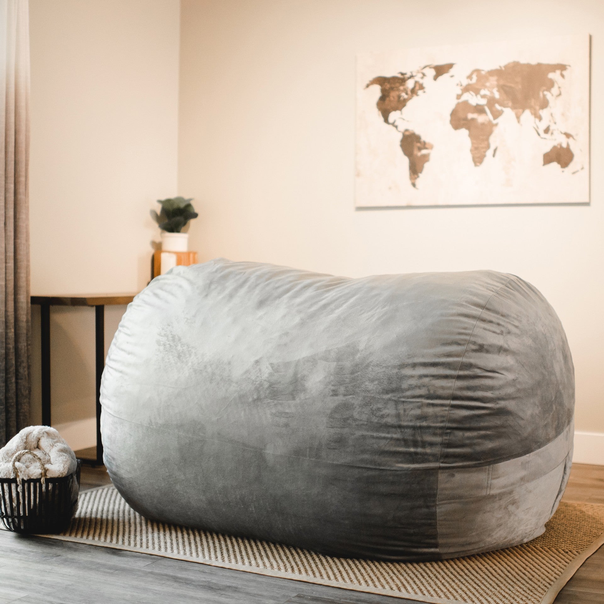 Fuf XL Dog Bed with Removable Washable Cover - Extra Large Orthopedic Pet Bed for Large Dogs, Waterproof & Chew Resistant - Perfect for Living Room, Bedroom or Kennel Use