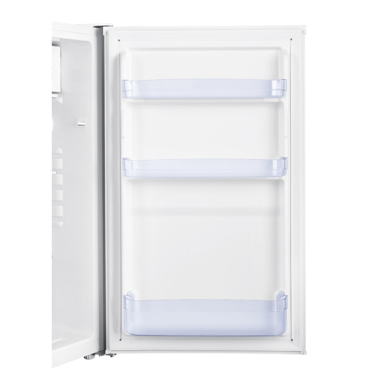 TCL 121L Mini Bar Fridge F122SDW - Compact Refrigerator for Bedroom, Office, Dorm & Small Spaces - Energy Efficient Beverage Cooler for Drinks, Snacks & Beauty Products