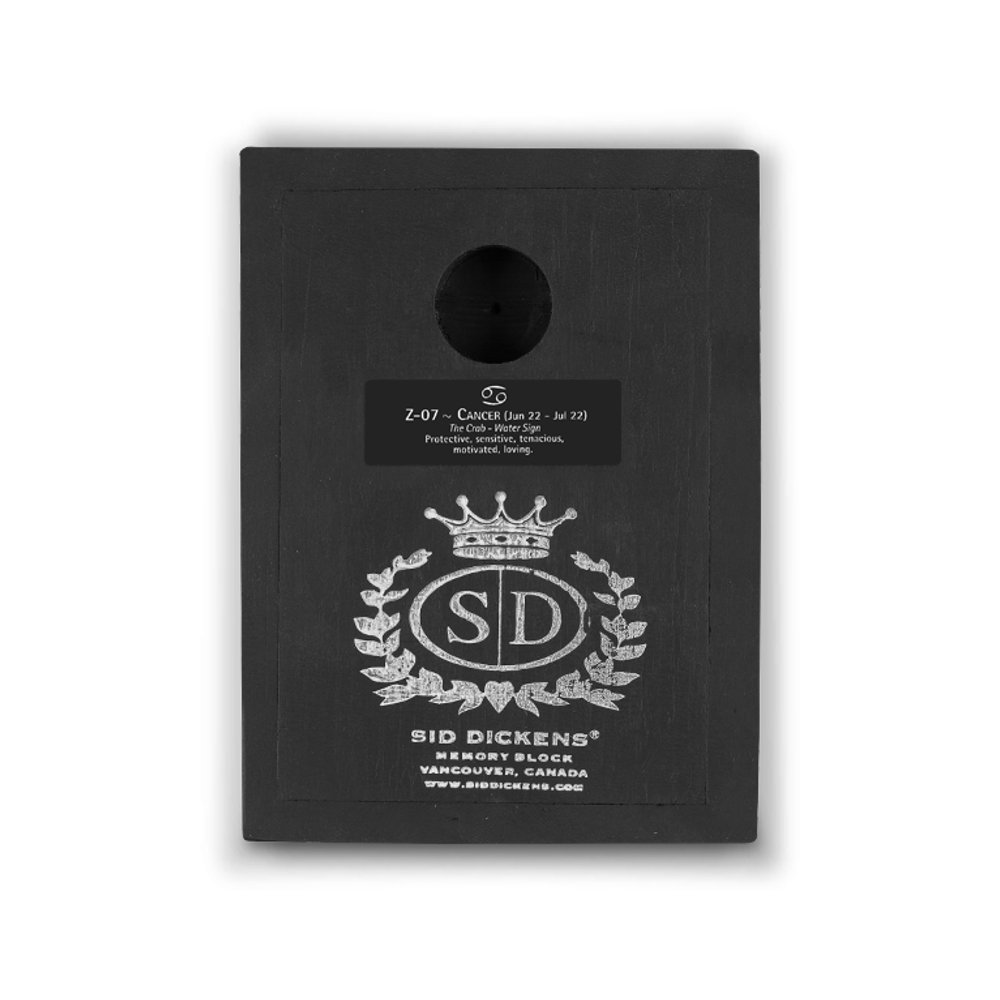 SID DICKENS Cancer Memorial Tile - Handcrafted Ceramic Wall Art for Home Decor, Sympathy Gifts & Memorial Keepsakes | Perfect for Living Room, Bedroom & Office
