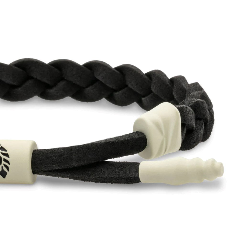 Rastaclat Knight Night Black Bracelet for Men & Women - Adjustable M/L Size - Stylish Wristband for Casual Wear, Fitness & Everyday Fashion