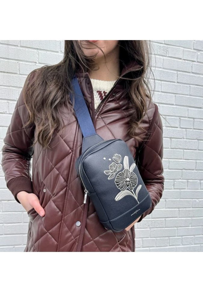Espe Orchid Sling Bag - Stylish Crossbody Purse for Women | Perfect for Travel, Shopping & Everyday Use