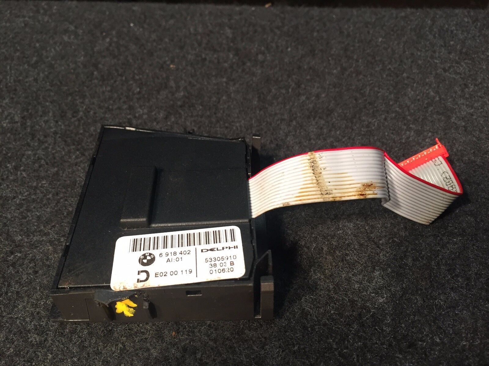 2002-2005 BMW 745i E65 Left Front Driver Seat Control Module with Memory & Heating Function - OEM Replacement Part for Comfortable Driving Experience