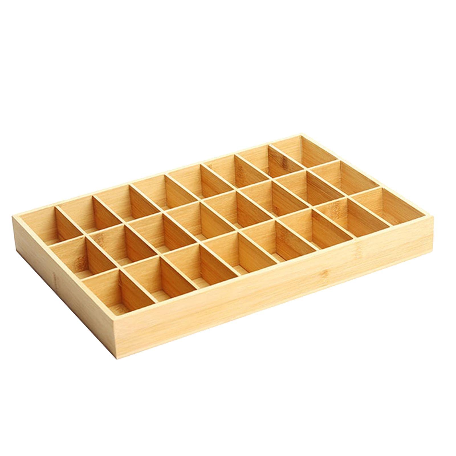 Harayaa Stackable Wooden Jewelry Organizer Tray - Jewelry Box Storage Container for Necklaces, Bracelets, Earrings - Perfect for Bedroom Vanity, Travel & Gift Giving