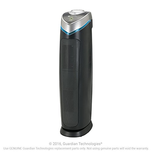 GermGuardian AC5000E 3-in-1 HEPA Air Purifier for Large Rooms up to 915 Sq Ft - UV-C Light, Odor Elimination, 28