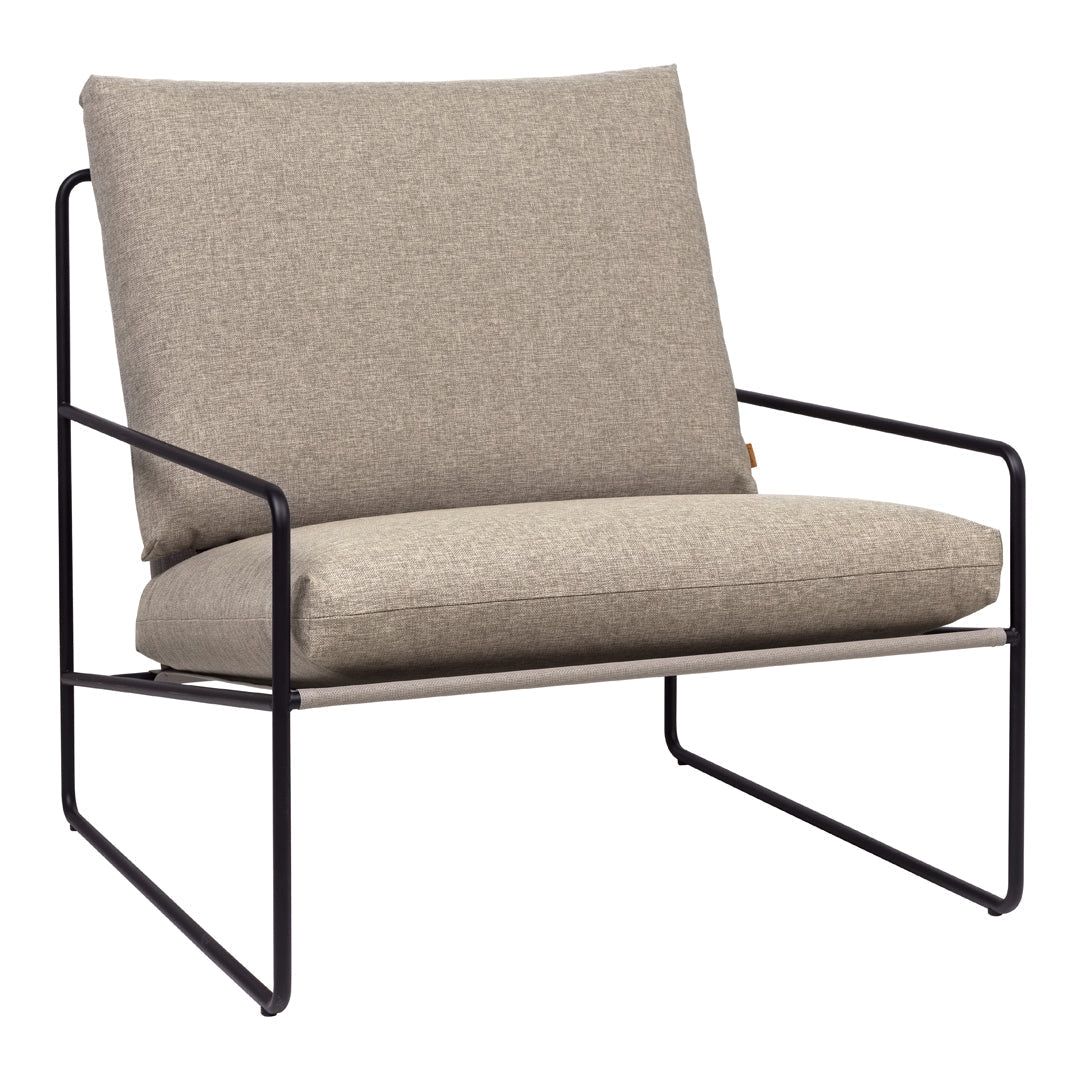 Desert Dolce Outdoor Lounge Chair - Patio Furniture for Poolside, Garden & Backyard Relaxation | Comfortable & Durable All-Weather Wicker Chaise