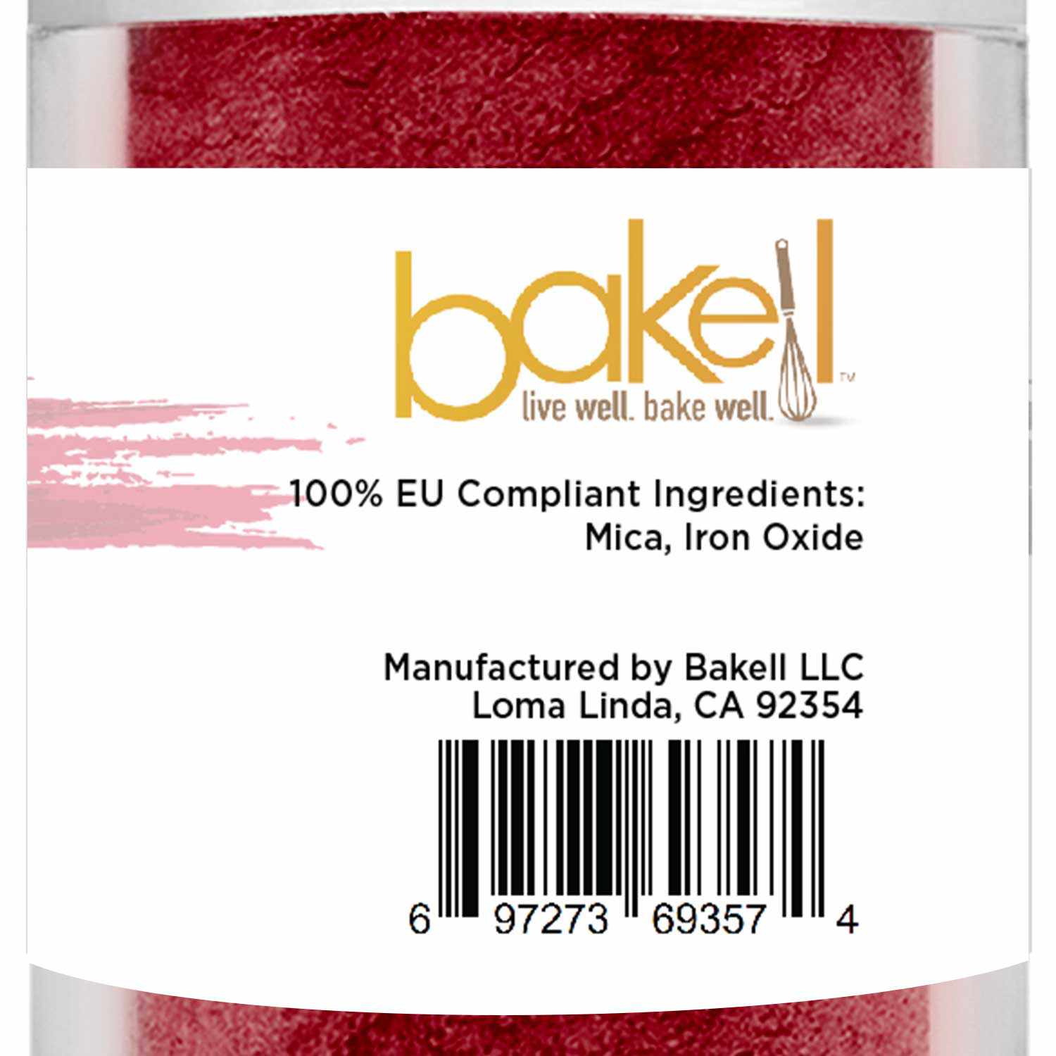 Premium Burgundy Luster Dust for Cake Decorating - Food Safe, EU Compliant Edible Glitter - Perfect for Wedding Cakes, Cupcakes & Dessert Decoration