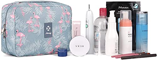 Waterproof Hanging Travel Toiletry Bag for Women - Cosmetic & Makeup Organizer with Hook - Perfect for Bathroom, Shower, Camping Trips & Vacation Essentials Storage