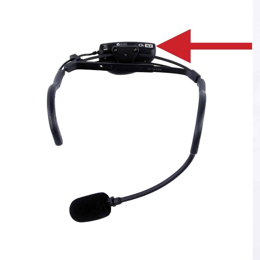 Samson AirLine 77 AH7 Wireless Headset with Transmitter - Professional Studio Headphones for DJs & Musicians | Perfect for Live Performances & Recording Sessions