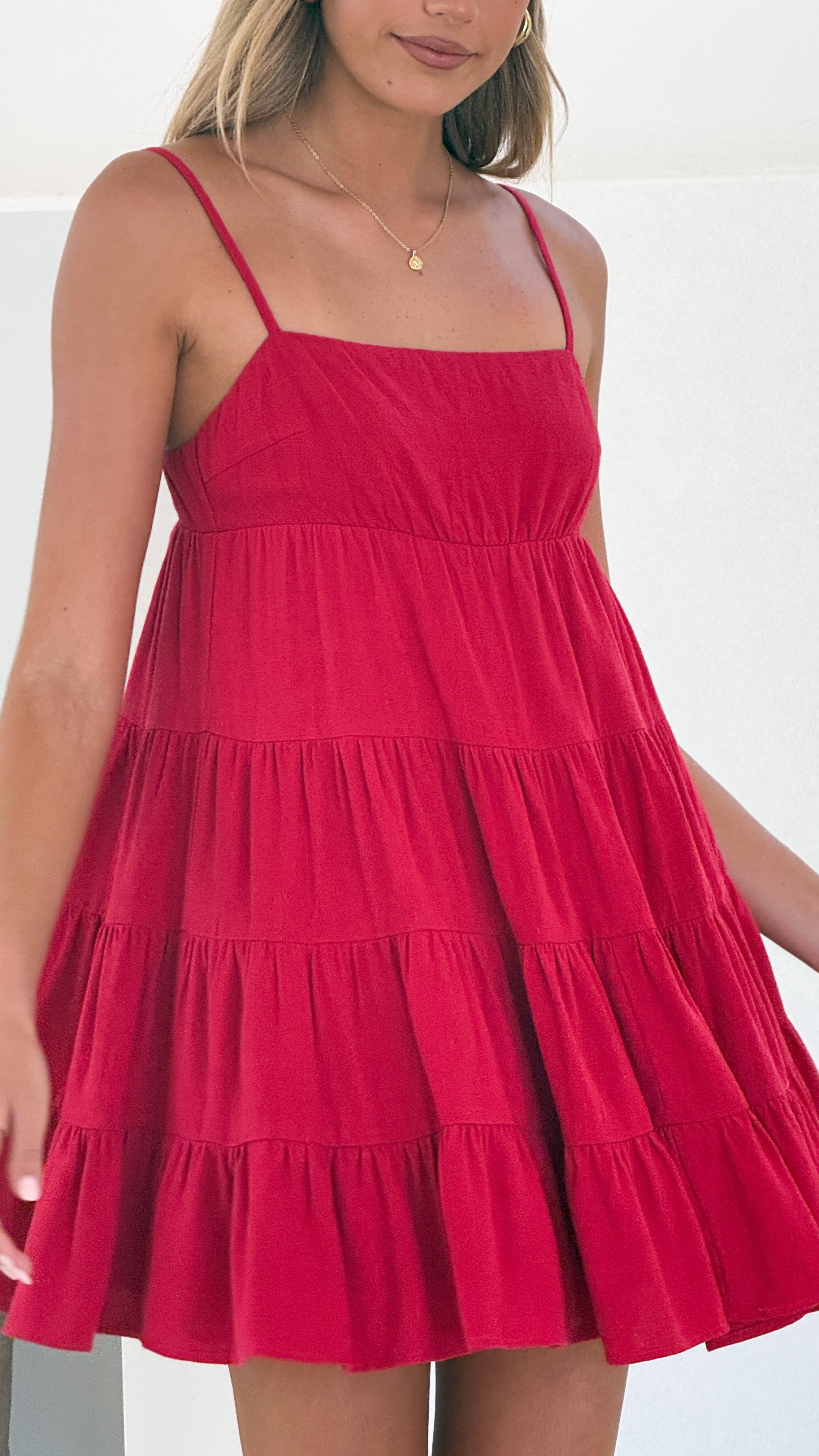 Maddison Mini Dress for Women - Sexy Red Bodycon Party Dress for Night Out, Club, Date Night, and Special Occasions