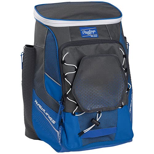 Rawlings IMPULSE Backpack Equipment Bag for Baseball & Softball - Durable Sports Gear with Multiple Style Options | Perfect for Games, Practice & Travel