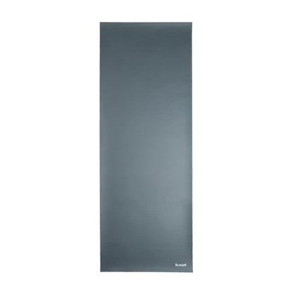 Premium Non-Slip Travel Yoga Mat - Lightweight & Eco-Friendly Charcoal Gray for Home, Gym & Outdoor Workouts
